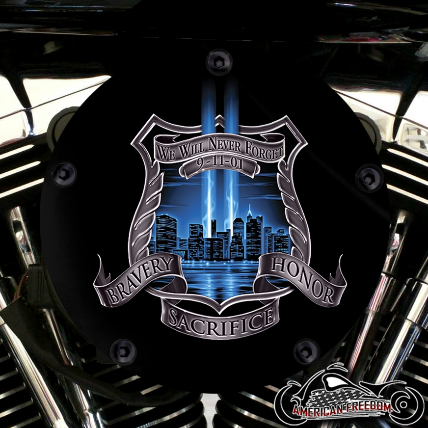 Harley Davidson High Flow Air Cleaner Cover - Bravery Honor